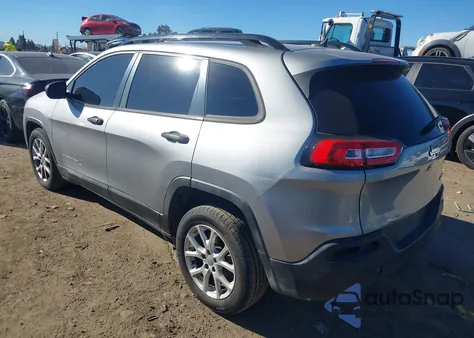 2017 Jeep Cherokee Sport Fwd from USA, damaged, VIN 1C4PJLAB8HW586128